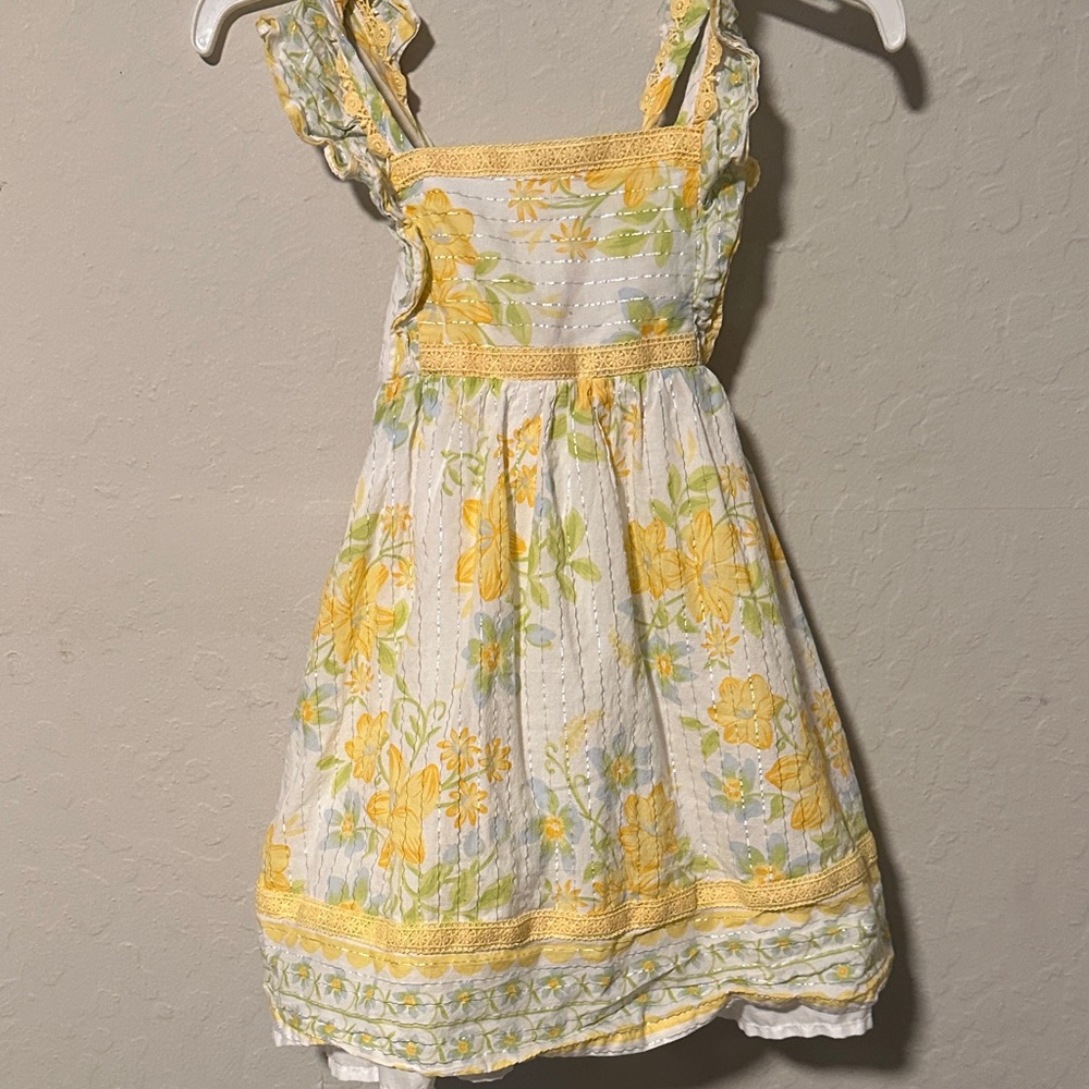 Sunny Floral Kids Dress 5T